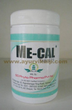 S.G Phyto, ME-CAL TABLETS, 60 Tablets, For Improving Bone Health